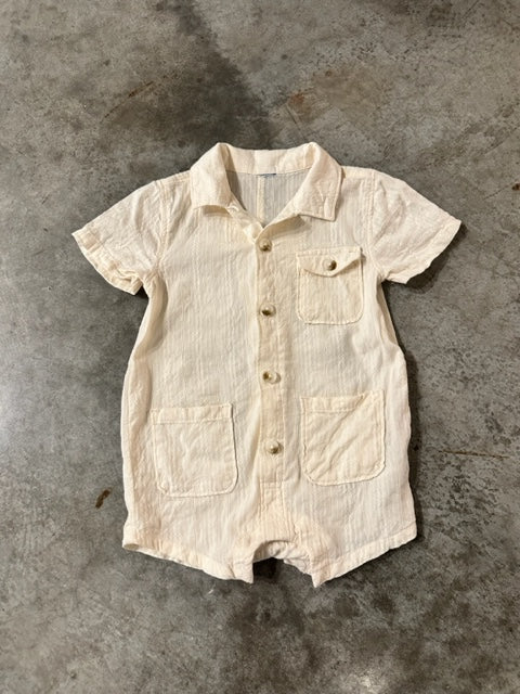 Vintage Cream Supa Fly Onesie